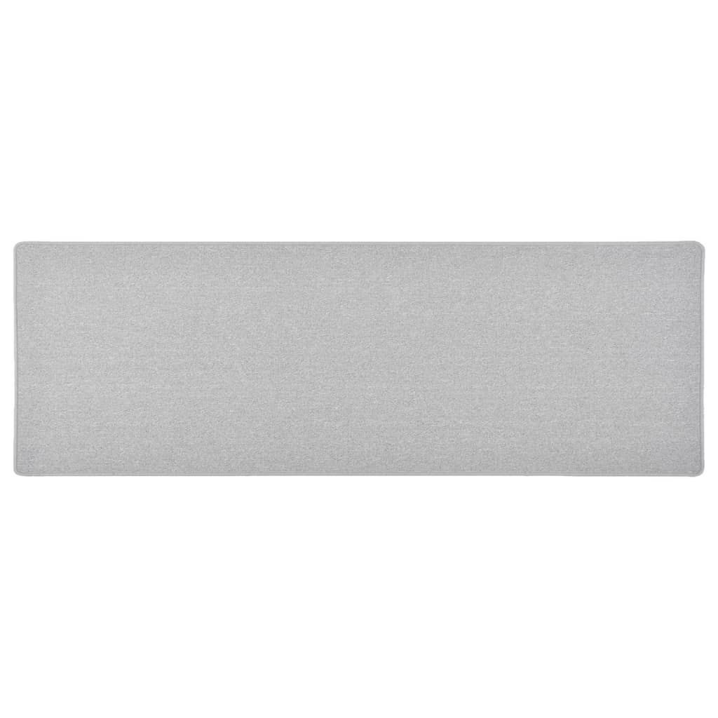 vidaXL Carpet Runner Light Grey 50x150 cm