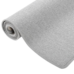 vidaXL Carpet Runner Light Grey 80x400 cm