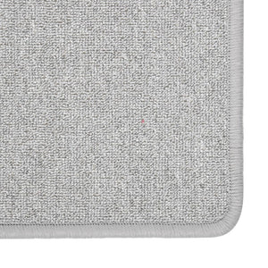 vidaXL Carpet Runner Light Grey 80x400 cm