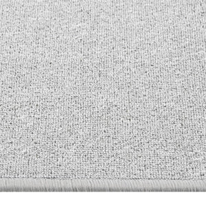 vidaXL Carpet Runner Light Grey 80x400 cm