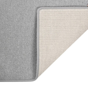 vidaXL Carpet Runner Light Grey 80x400 cm