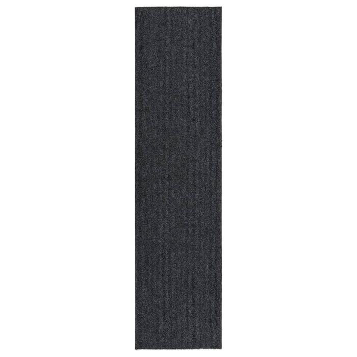 vidaXL Dirt Trapper Carpet Runner 100x400 cm Anthracite