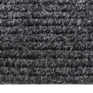 vidaXL Dirt Trapper Carpet Runner 100x400 cm Anthracite