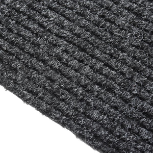 vidaXL Dirt Trapper Carpet Runner 100x500 cm Anthracite