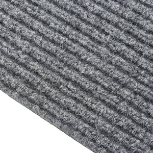 vidaXL Dirt Trapper Carpet Runner 100x350 cm Grey