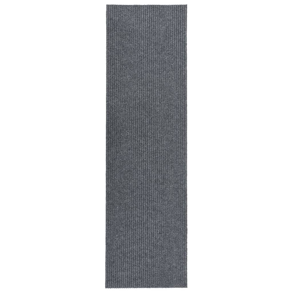 vidaXL Dirt Trapper Carpet Runner 100x400 cm Grey