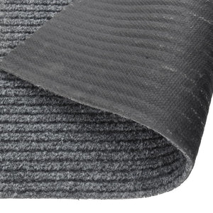 vidaXL Dirt Trapper Carpet Runner 100x400 cm Grey