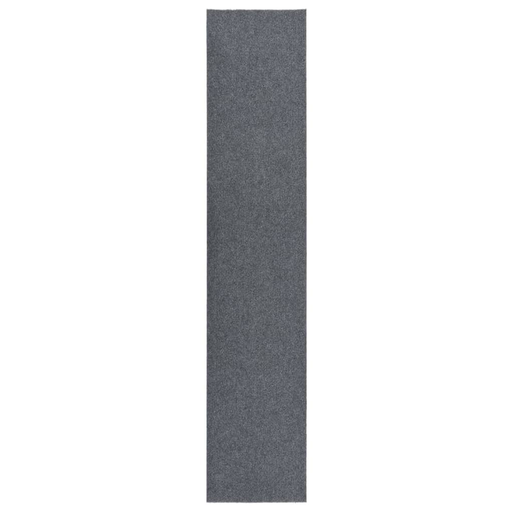 vidaXL Dirt Trapper Carpet Runner 100x500 cm Grey