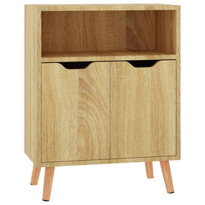 vidaXL Sideboard Sonoma Oak 60x30x72 cm Engineered Wood