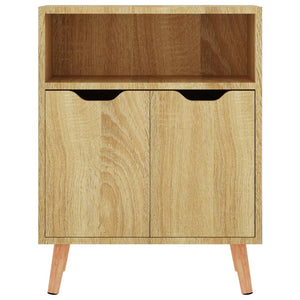 vidaXL Sideboard Sonoma Oak 60x30x72 cm Engineered Wood