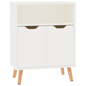 vidaXL Sideboard High Gloss White 60x30x72 cm Engineered Wood