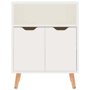 vidaXL Sideboard High Gloss White 60x30x72 cm Engineered Wood