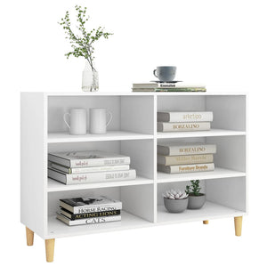 vidaXL Sideboard White 103.5x35x70 cm Engineered Wood