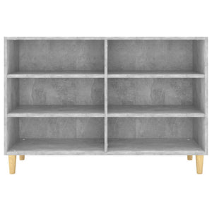 vidaXL Sideboard Concrete Grey 103.5x35x70 cm Engineered Wood