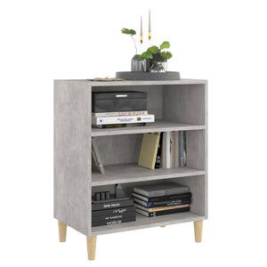 vidaXL Sideboard Concrete Grey 57x35x70 cm Engineered Wood