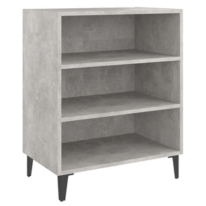 vidaXL Sideboard Concrete Grey 57x35x70 cm Engineered Wood