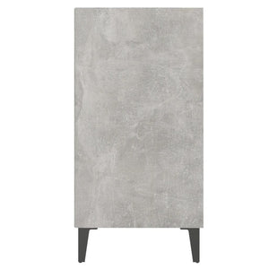 vidaXL Sideboard Concrete Grey 57x35x70 cm Engineered Wood