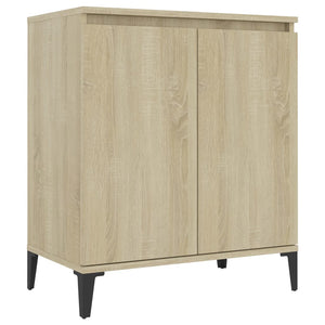 vidaXL Sideboard Sonoma Oak 60x35x70 cm Engineered Wood