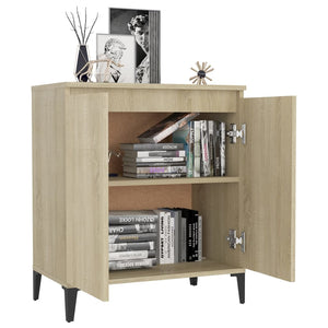 vidaXL Sideboard Sonoma Oak 60x35x70 cm Engineered Wood