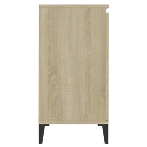 vidaXL Sideboard Sonoma Oak 60x35x70 cm Engineered Wood