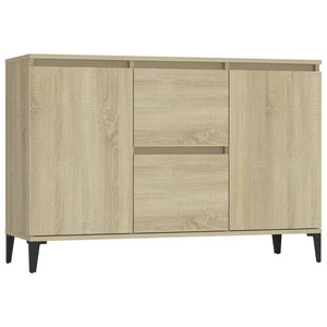 vidaXL Sideboard Sonoma Oak 104x35x70 cm Engineered Wood