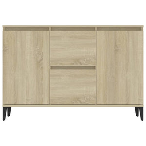 vidaXL Sideboard Sonoma Oak 104x35x70 cm Engineered Wood