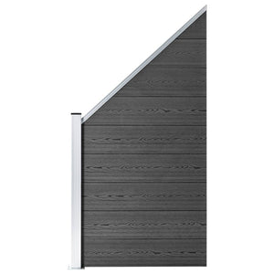 vidaXL Fence Panel Set WPC 1311x