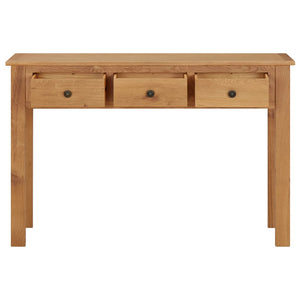 vidaXL Dressing Table 110x40x75 cm Solid Oak Wood