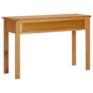 vidaXL Dressing Table 110x40x75 cm Solid Oak Wood