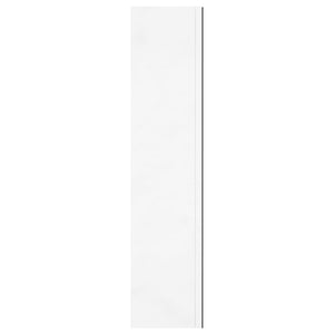 vidaXL Bathroom Mirror Cabinet 60x15x75 cm MDF Shining White