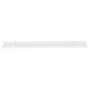 vidaXL Wall Shelves 4 pcs White 115x9x3 cm