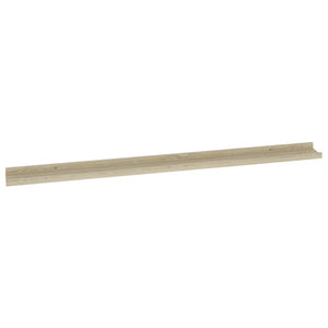 vidaXL Wall Shelves 2 pcs Sonoma Oak 115x9x3 cm