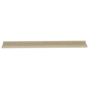 vidaXL Wall Shelves 2 pcs Sonoma Oak 115x9x3 cm