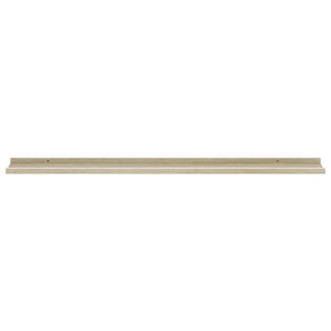 vidaXL Wall Shelves 4 pcs White and Sonoma Oak 115x9x3 cm