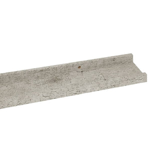 vidaXL Wall Shelves 2 pcs Concrete Grey 100x9x3 cm