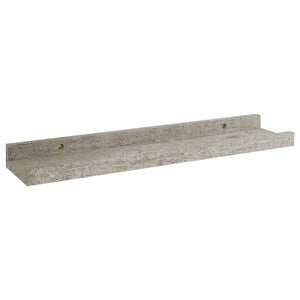 vidaXL Wall Shelves 4 pcs Concrete Grey 40x9x3 cm