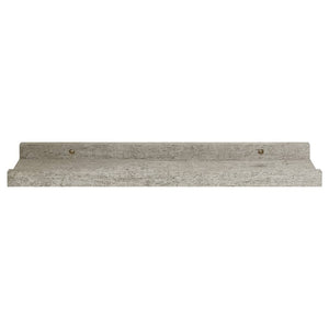 vidaXL Wall Shelves 4 pcs Concrete Grey 40x9x3 cm