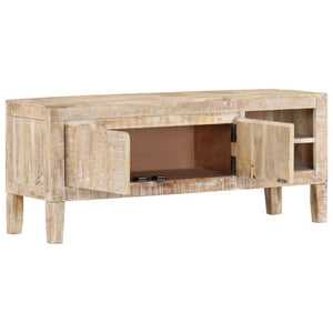 vidaXL TV Cabinet 110x35x46 cm Solid Wood Mango