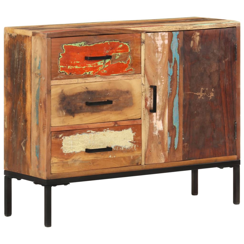 vidaXL Sideboard 88x30x73 cm Solid Reclaimed  Wood