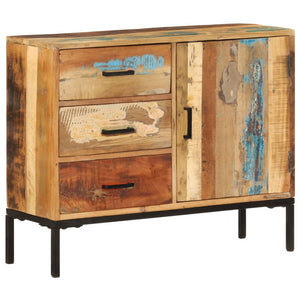 vidaXL Sideboard 88x30x73 cm Solid Reclaimed  Wood