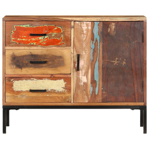 vidaXL Sideboard 88x30x73 cm Solid Reclaimed  Wood