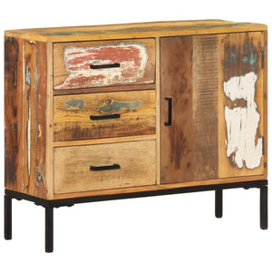 vidaXL Sideboard 88x30x73 cm Solid Reclaimed  Wood