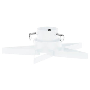 vidaXL Christmas Tree Stand White 47x47x13.5 cm