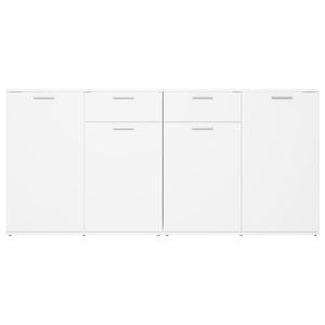 vidaXL Sideboard White 160x36x75 cm Engineered Wood