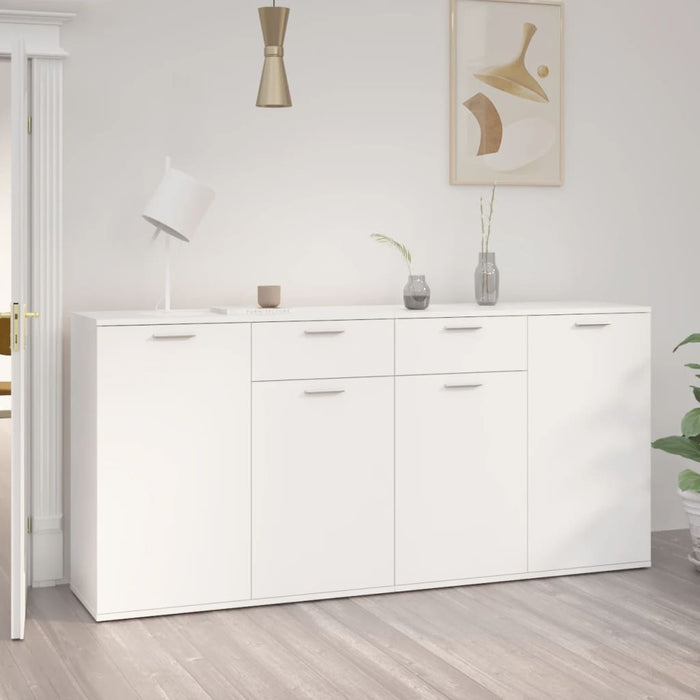 vidaXL Sideboard White 160x36x75 cm Engineered Wood