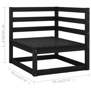 vidaXL 10 Piece Garden Lounge Set Solid Wood Pine