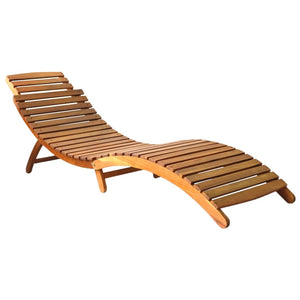 vidaXL Sun Loungers 2 pcs Solid Acacia Wood