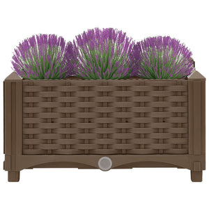 vidaXL Raised Bed 40x40x23 cm Polypropylene