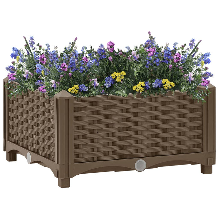 vidaXL Raised Bed 40x40x23 cm Polypropylene