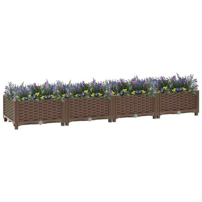 vidaXL Raised Bed 160x40x23 cm Polypropylene